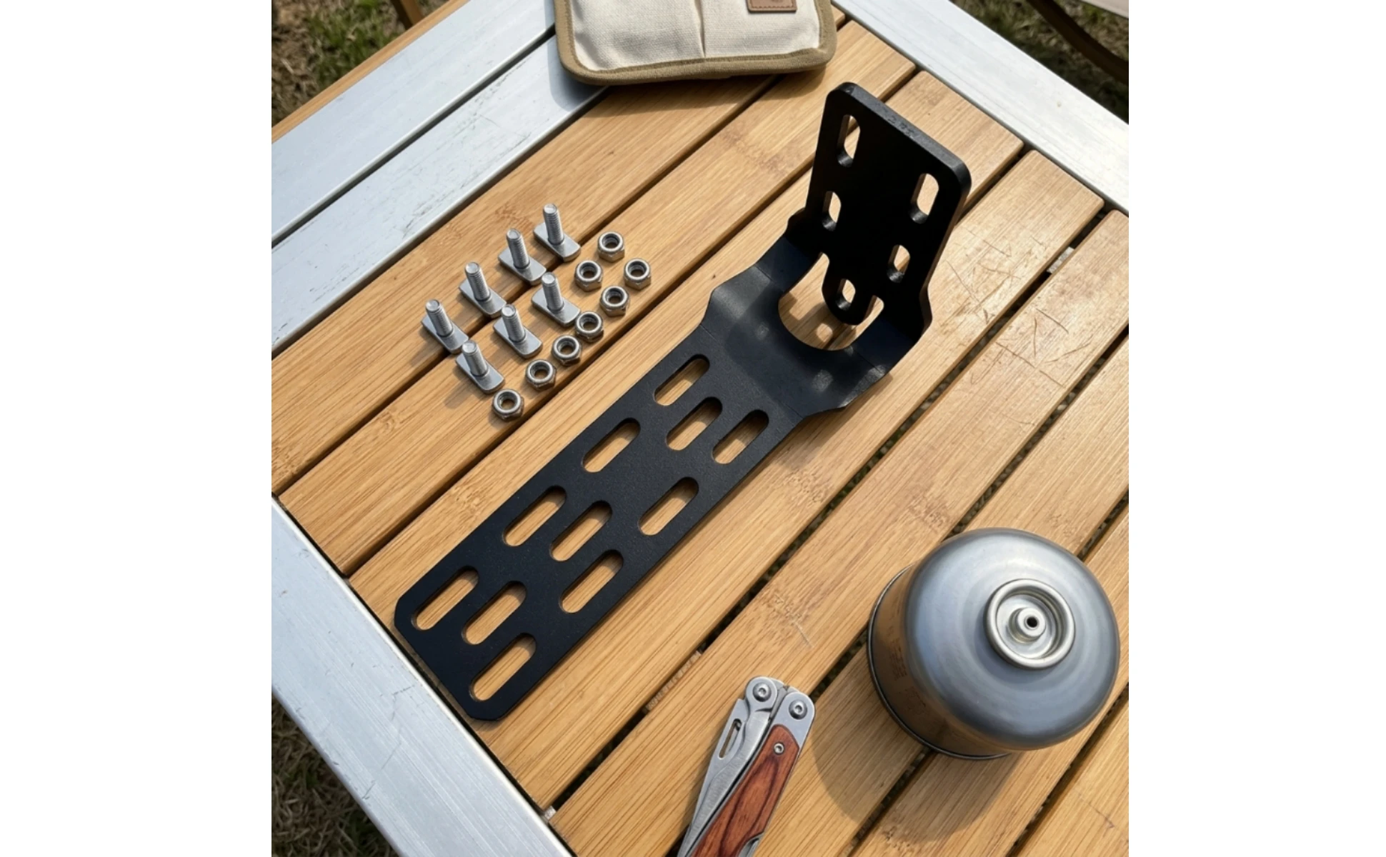Mounting Bracket with Screws Stainless Steel L Bracket Right Angle Brace 90 Degree Strong for Overlanders, Roof Rack, Awning Mounting Bracket with Screws Stainless Steel L Bracket Right Angle Brace 90 Degree Strong for Overlanders, Roof Rack, Awning