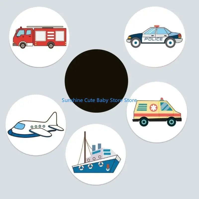 C5AF الكرتون ديناصور نمط قعادة ملصقات التدريب قعادة TargetStickers مقعد المرحاض اللون تغيير ملصقات التبول للطفل