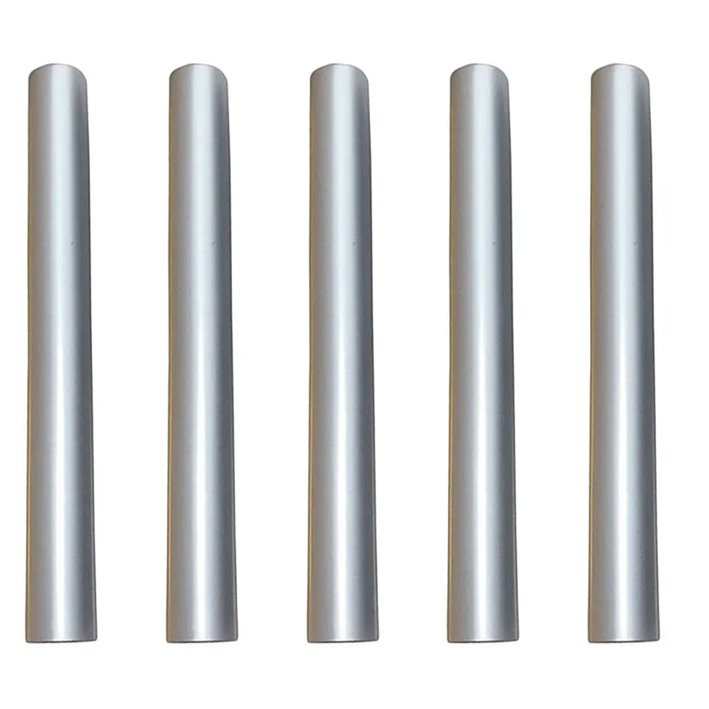 

5 Pcs Nail Pen Cap Brushes Cover Manicure Zinc Alloy Caps Lightproof Topper Light-proof Miss