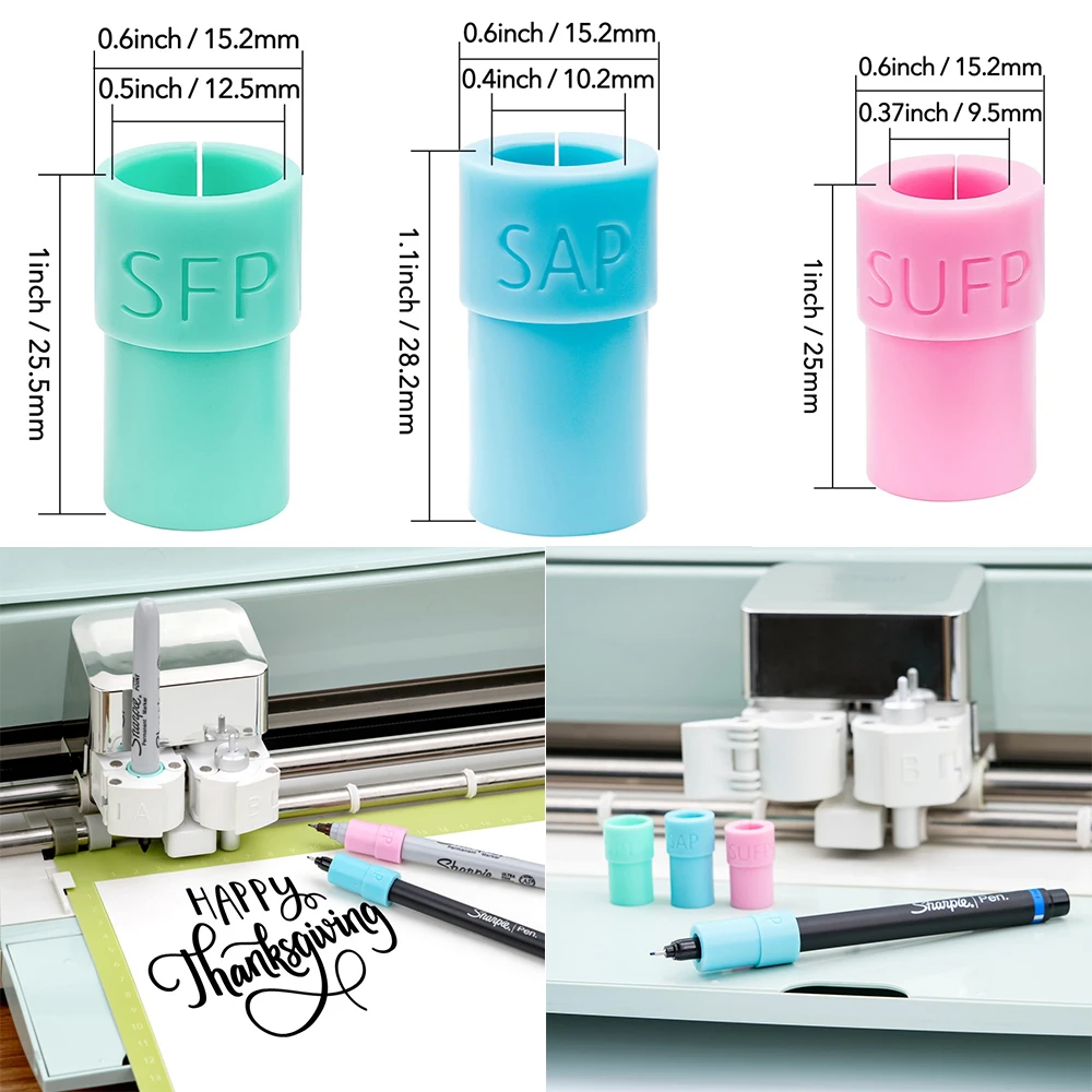 

Pen Adapter Cutting Machine Pen Holder Set for Maker 4/3/maker/explore 3/air 2/air Craft Tool Pencil Case Cover High Quality