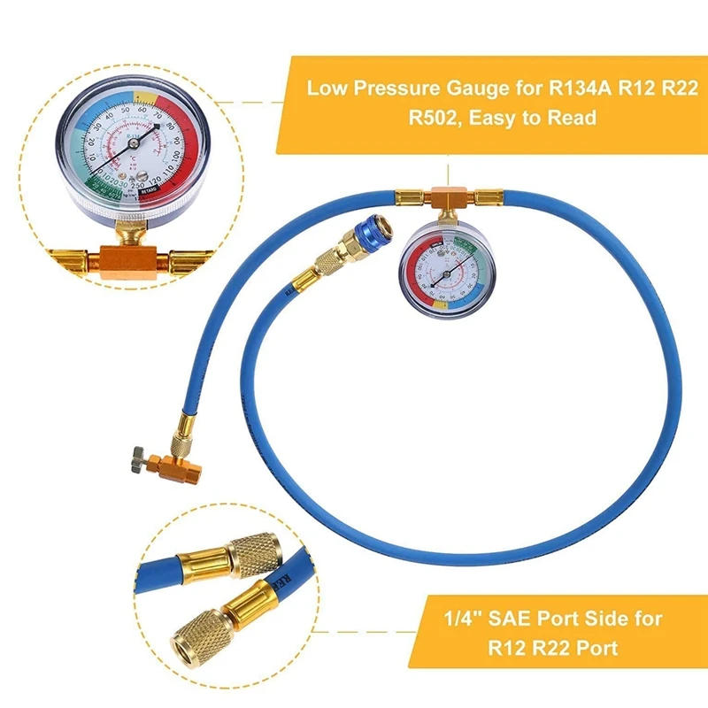 R134AR22R12 Car Air Conditioner Household Air Conditioner Refrigeration System Refrigerant Detection Fluoride Tube