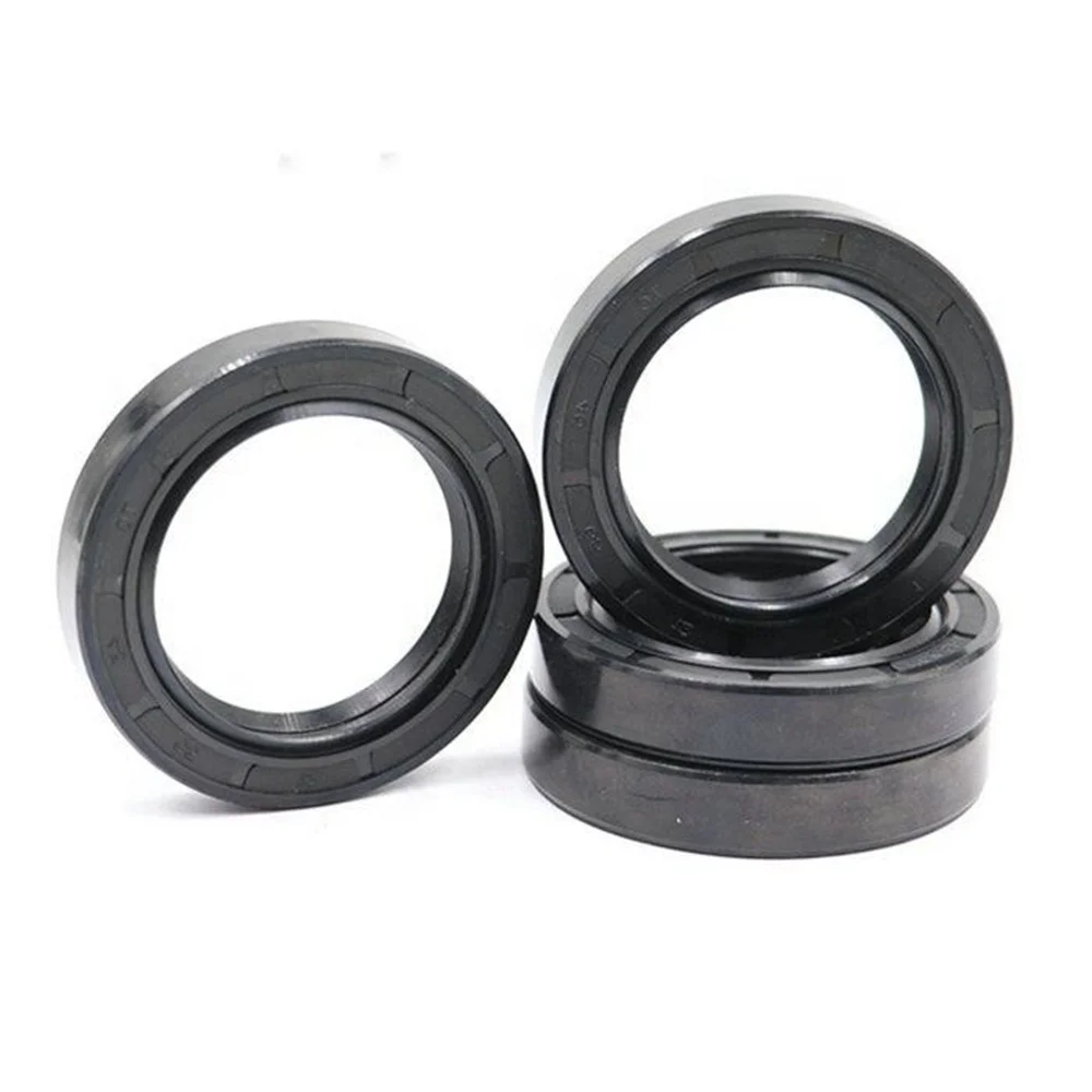 SIGO 110x150x12/13/14 Black Nitrile Rubber NBR Two Double Lip Spring TC O Ring Gasket Radial Shaft Skeleton Oil Seal