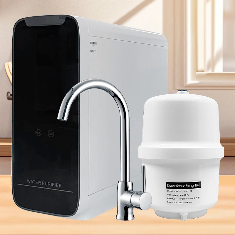 

New 800 1000GPD Home Under Sink Ro Reverse Osmosis Water Filtration System TDS Display Water Filter Machine Purifier