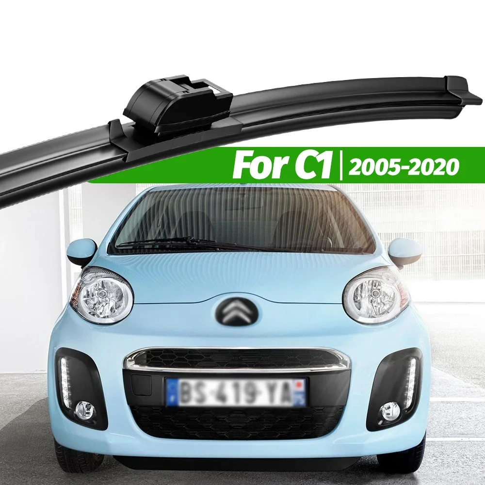 For Citroen C1 2005-2020 1pcs Front Windshield Wiper Blades 2006 2009 2011 2013 2014 2018 2019 Windscreen Window Accessories