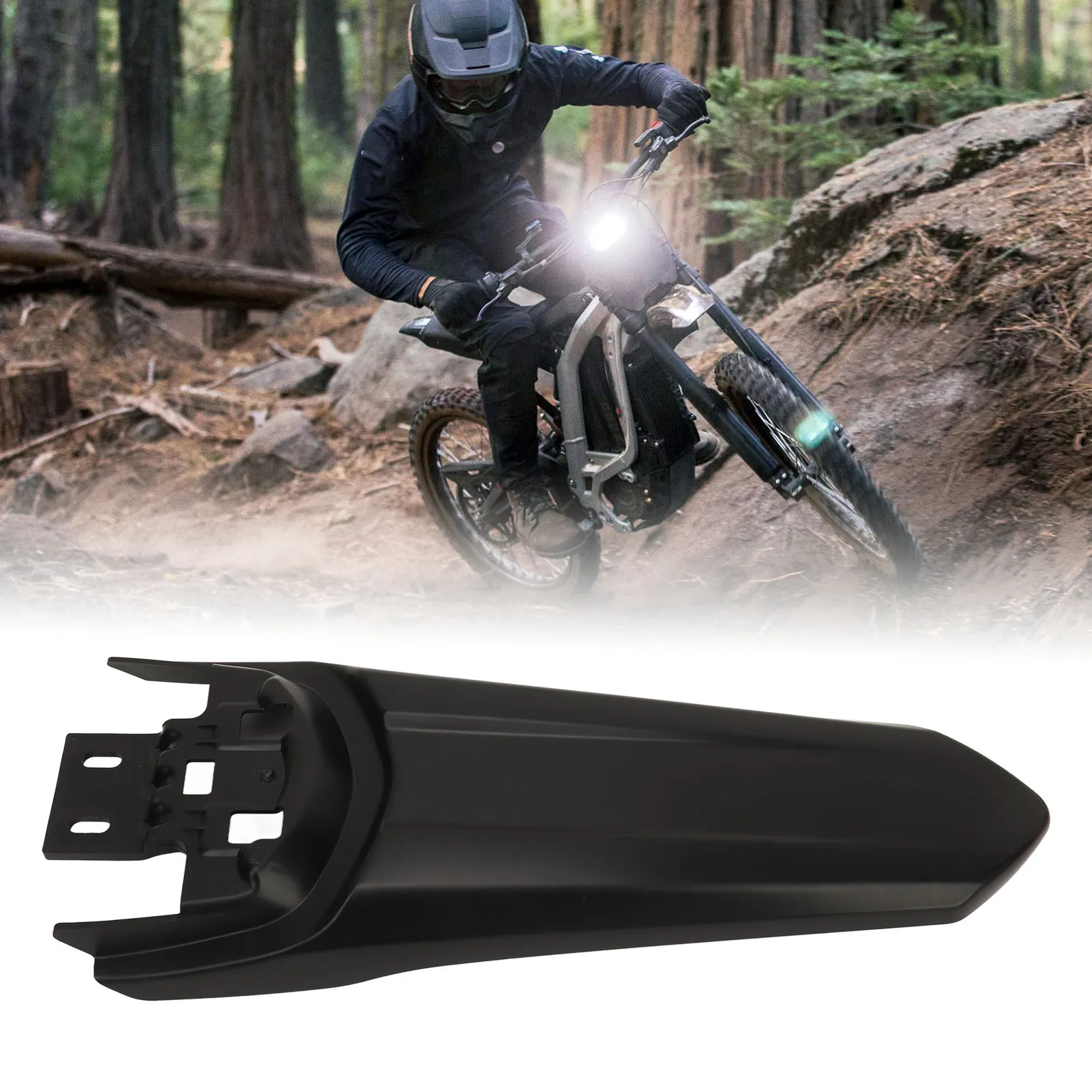 

Stylish Rugged Rear Extended Mudguard Strong Protection Inner Plate Replacement for Segway X260 X160