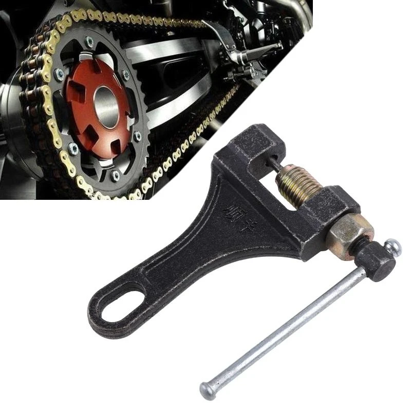 420-530 Motorcycle Chain Breaker Roller Chain Cutter Breaker Detacher Splitter Motorcycle Chain Rep Tools
