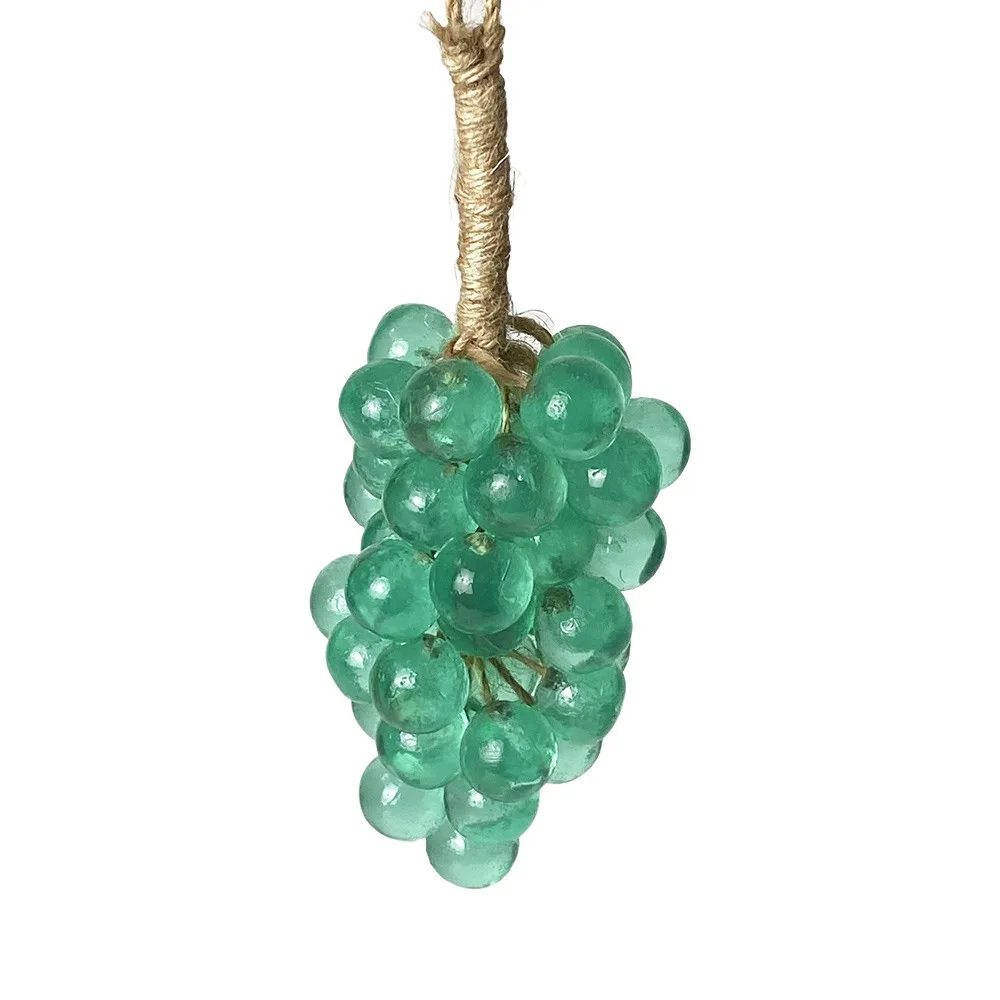 

New Crystal Transparent Handcrafted Grape Soap Simulated Hanging Cleansing Soap Rich Foam Can Be Cut Plant Soap for Shower