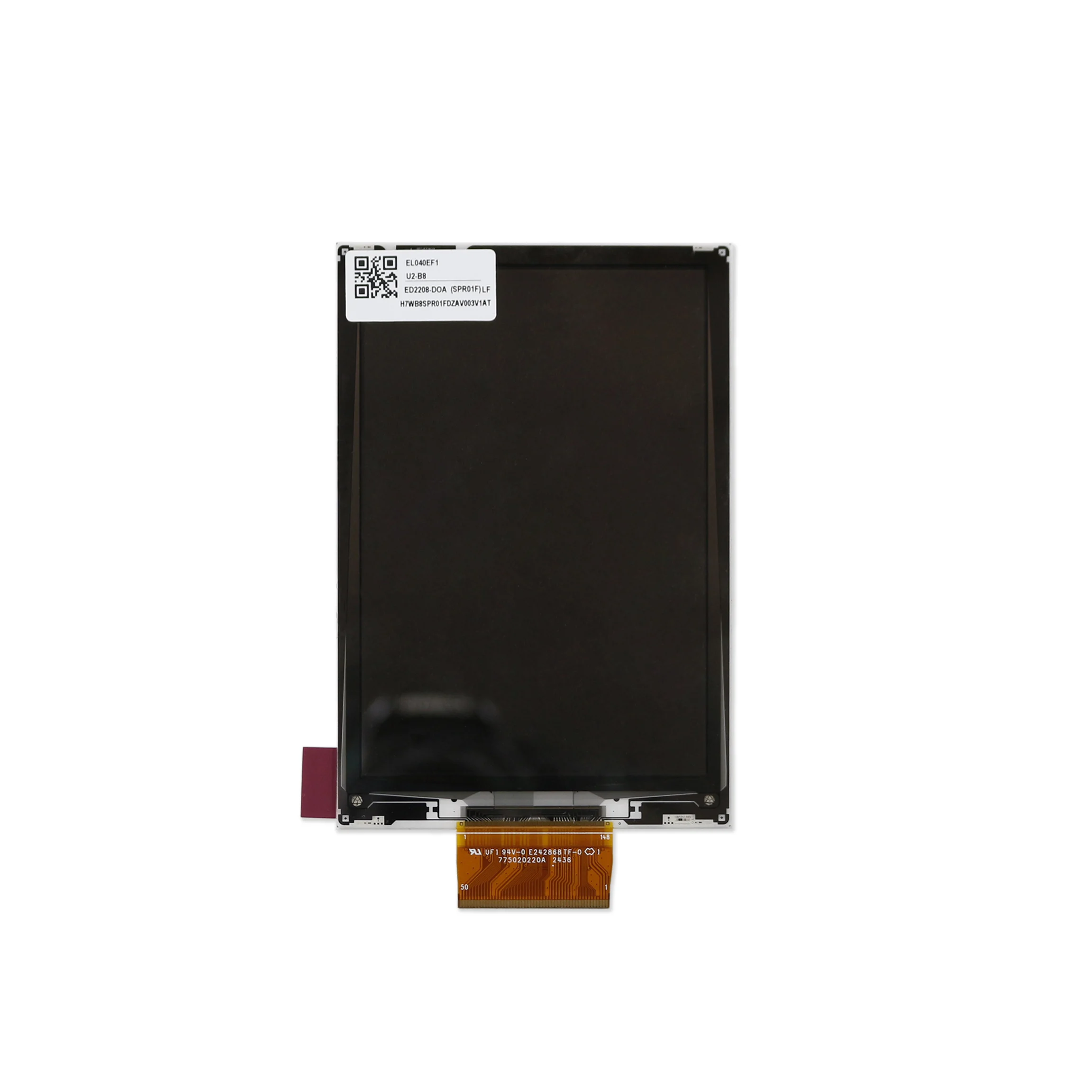 EL040EF1 4" E Ink Spectra 6, Farb-ePaper-Display 600x400 E6 Eink-Bildschirm