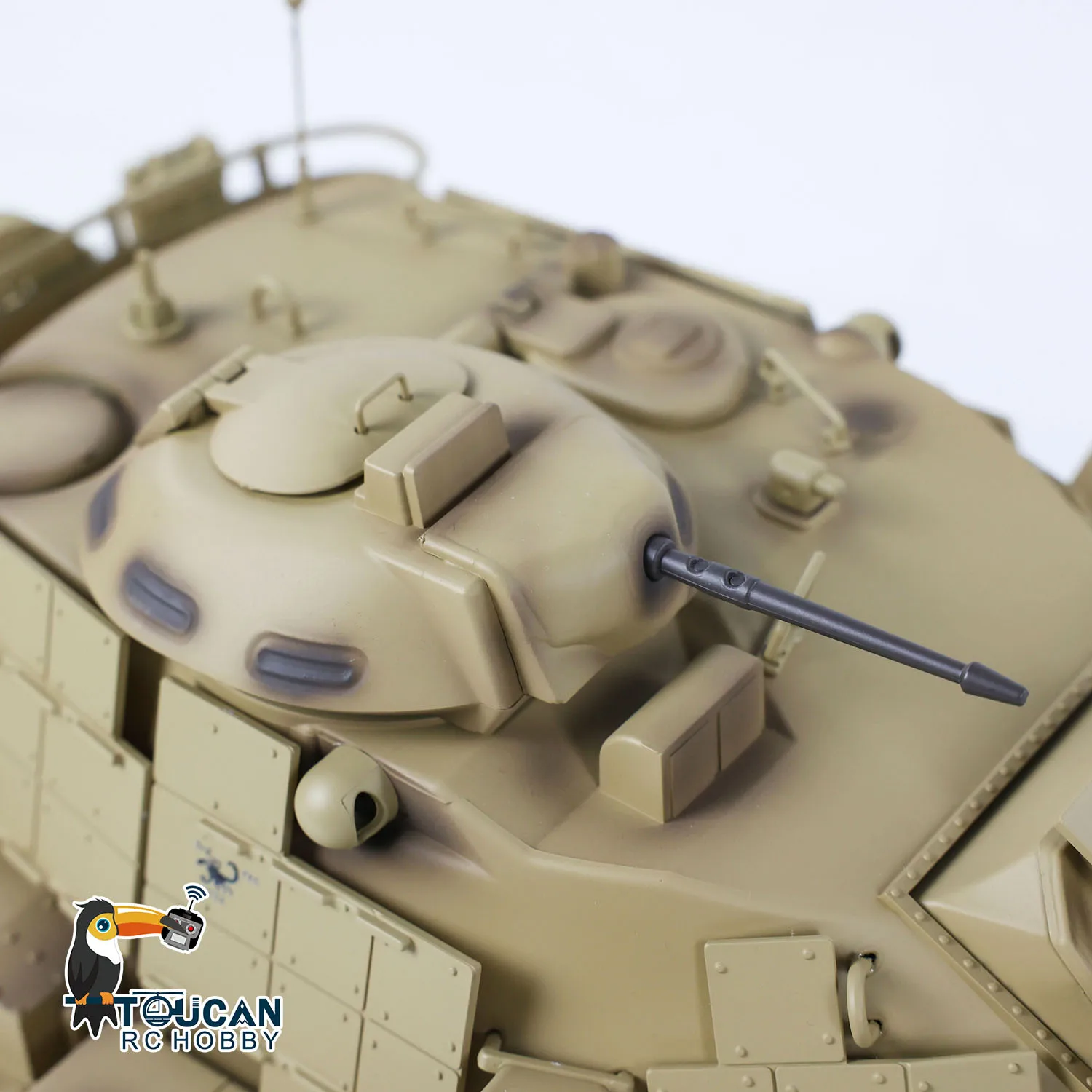 

US Stock Tongde M60A1 ERA USA 1/16 RTR RC Tank BB Infrared Battle Toy 320° Rotation Tracked Vehicles Remoted Panzer Model