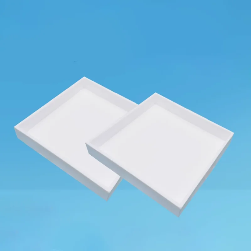 PTFE pallet screen tray laboratory PTFE pallet acid and alkali resistance corrosion resistance and leakage resistance pallet