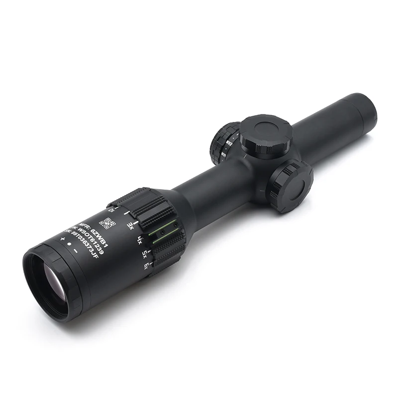 Imagem -02 - Evolution Gear Lpvo Riflescope Óptico Tático Tango6t 1-6x24 mm 30 mm Tubo Airsoft e Caça com Marcações Milspec Completo