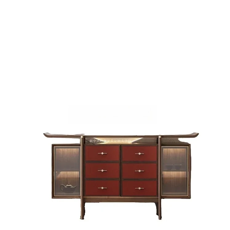 

Современный минималистичный шкаф-витрина из стекла, домашний шкаф Curio, встроенный сервант