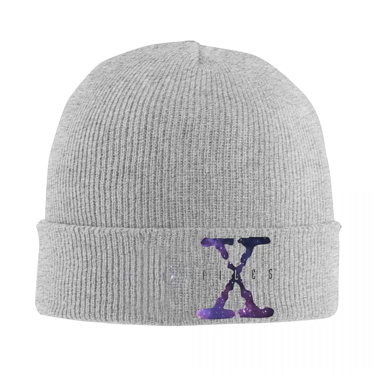 The X Files Scully Mulder Ufo Aliens TV Beanie Hats Bonnet Hats Female Male Street Knit Hat Autumn Winter Custom Elastic Caps