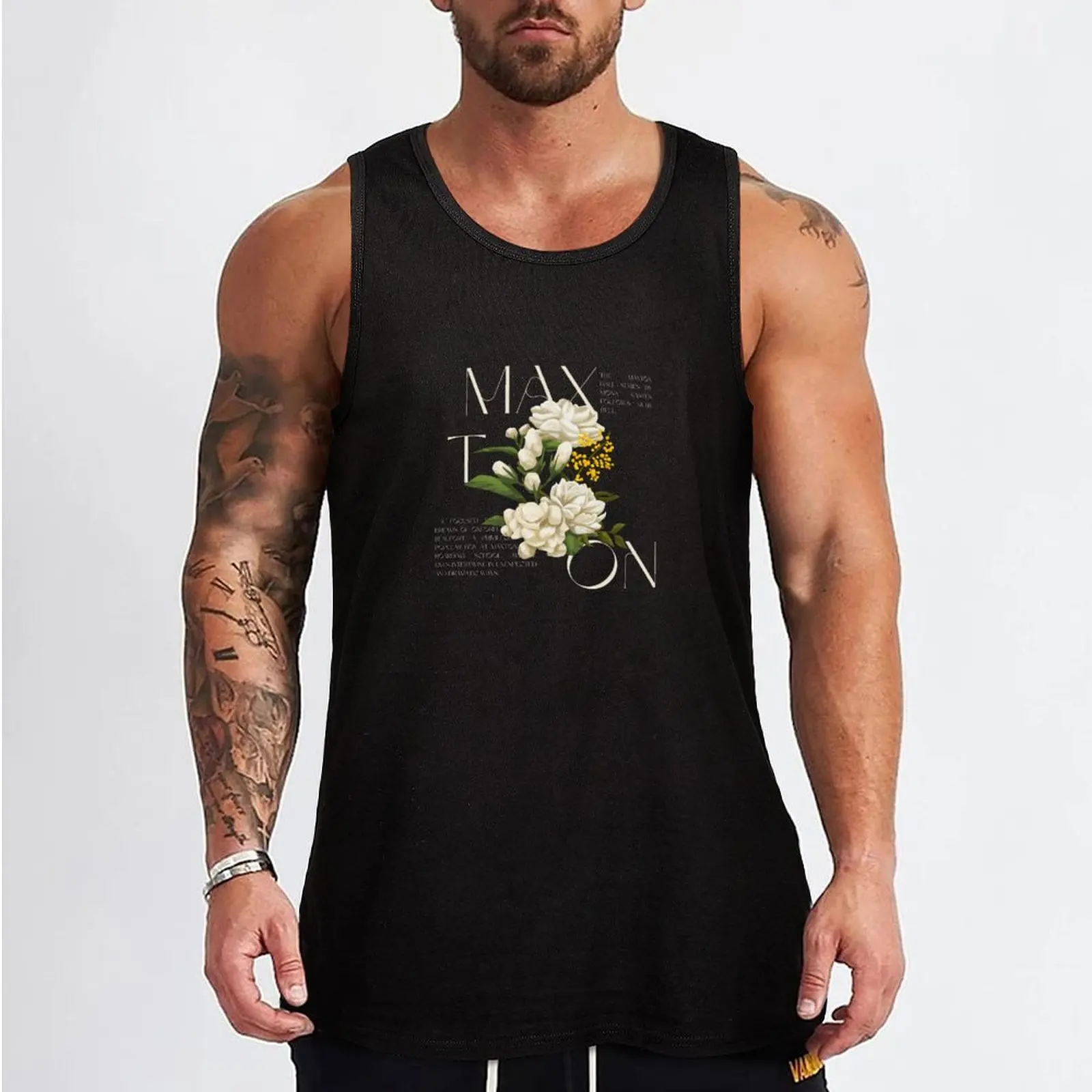 Ambition and Love at Maxton Hall Tank Top sports vest gym for men T-shirt sports Men's t shirt