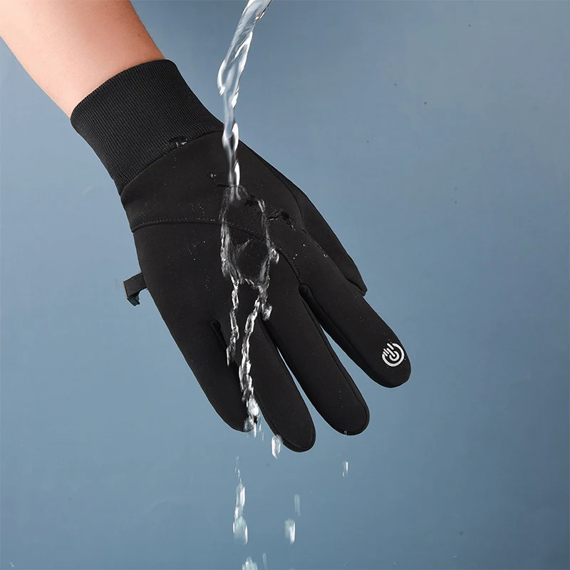 Winter Touchscreen Warm Gloves Men Women Waterproof Windproof Sports Cycling Gloves Sports Riding Ski Gloves Warm Running Gloves