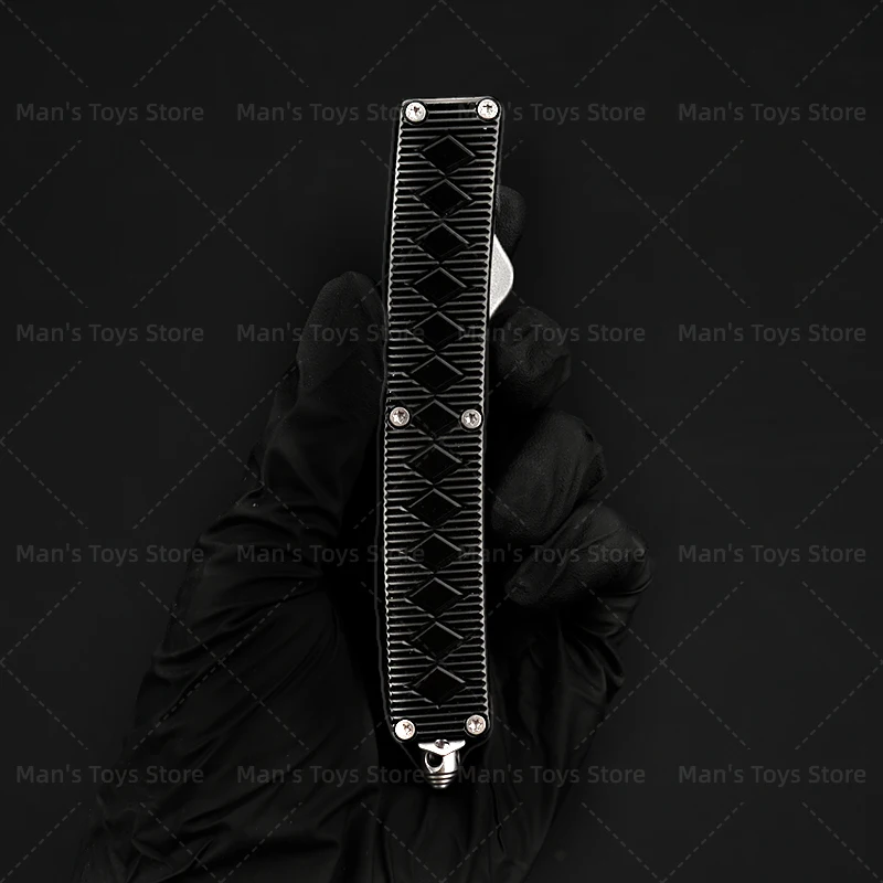 

Original Japanese-Style Design Portable OTF Knife Samurai Outdoor Pocket Knives D2 Blade Zinc Aluminum Handle Utility EDC Tools