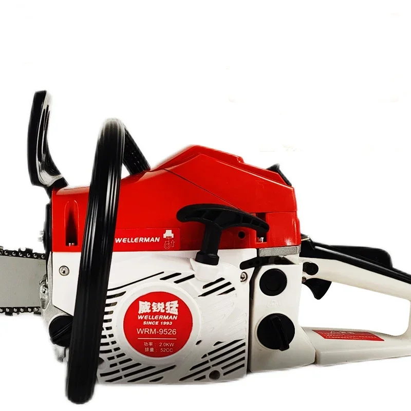 2024 Updated 20‘’ Gasoline Chain Saw Logging Saw High-power Gasoline Multi-function Cutting Saw