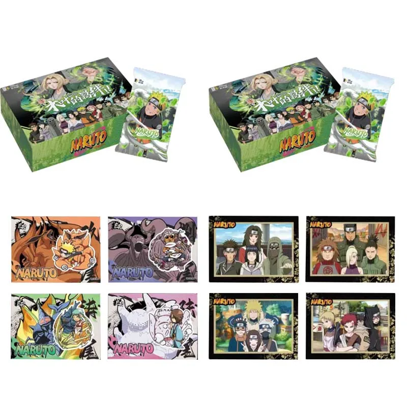 

Naruto Collection Cards Ying Culture The Bond Of Konoha Q Version Bp Window Wedding Special Shape Trading Anime Cards