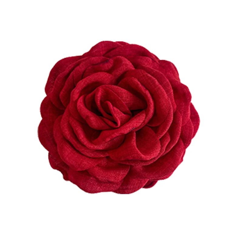 Rose Large Grab Clip para Feminino, Flower Headdress, Hair Clips, Hair Accessories