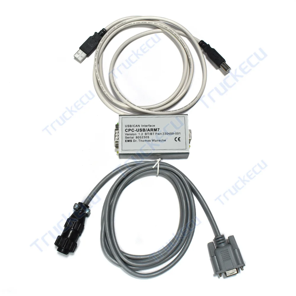 C2 LAPTOP voor Toyota Truck Heftruck Diagnostic Tool Voor TOYOTA BT Seriële 8052305 TruckCom USB KAN Interface CPC-USB ARM7 kabel