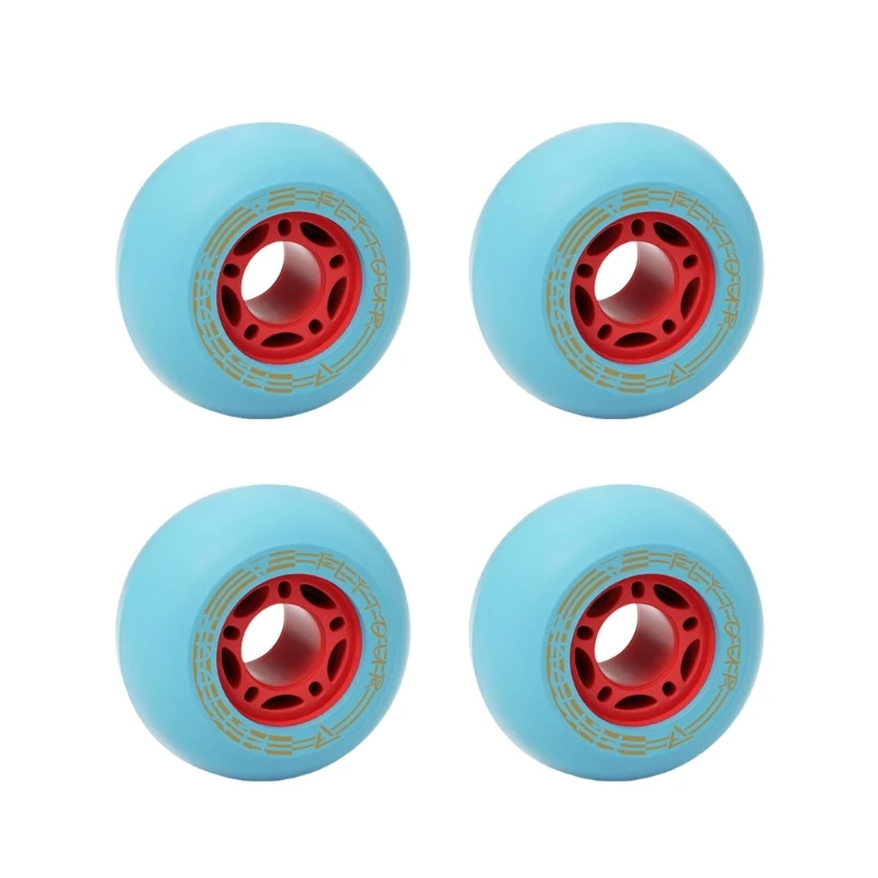 4 Bánh Xe Drift Board Thay Thế PU Longboards Bánh Xe Chống Mòn 448D