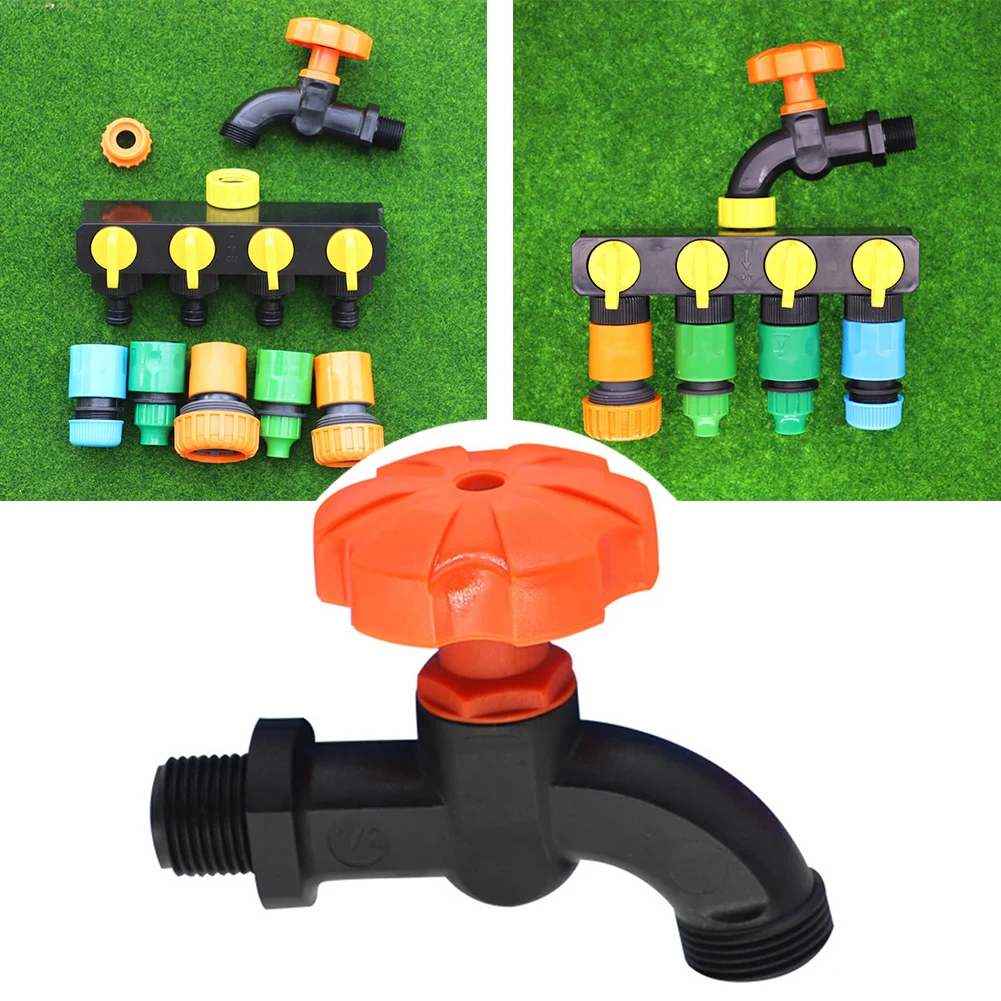 Irrigation Systems 11.1*7.2cm Garden Irrigation Valve Accessory Ergonomic Grip Pressure Resistant Rotary Design