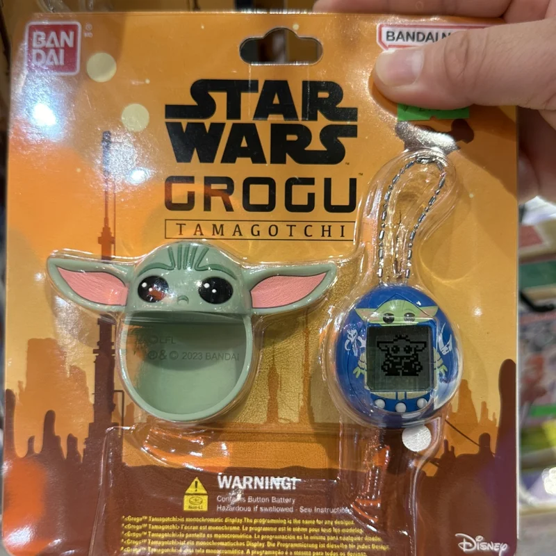 In Stock Bandai Tamagotchi Star Wars Grogu Baby Electronic Pet Machine Machine Original Game Childhood Memories Gift Toy