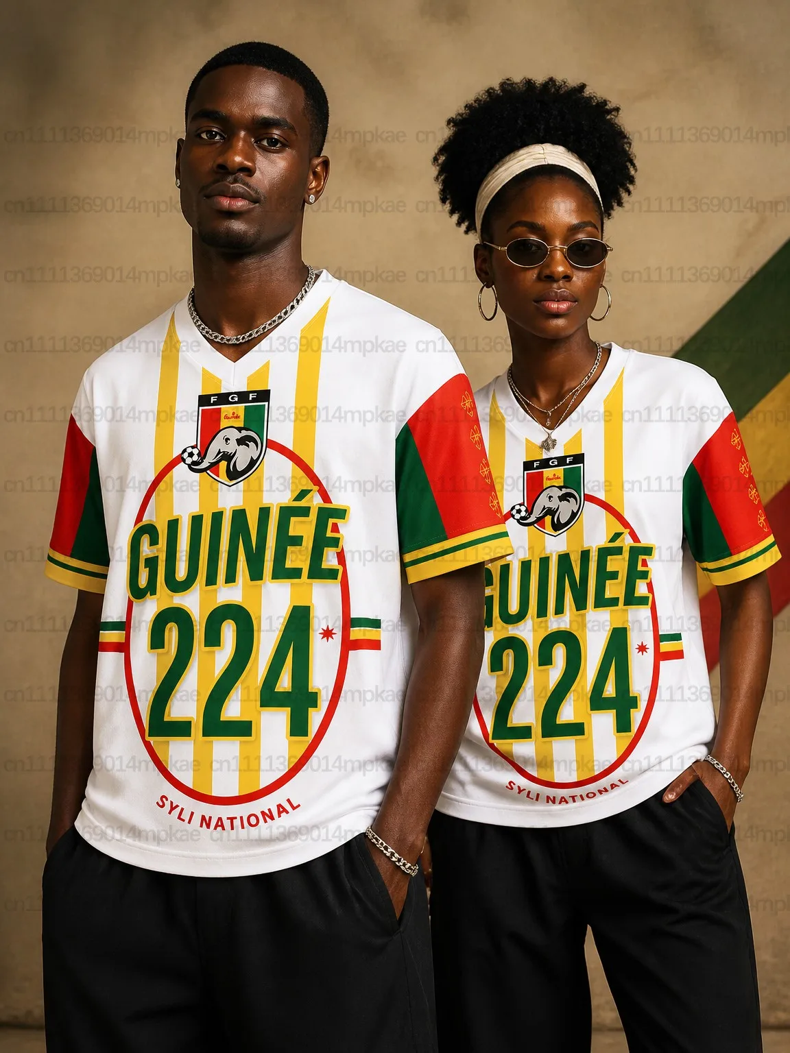 2026 Zimbabwe Bedrucktes Herren-Alltags-T-Shirt, Herren-Sport-V-Ausschnitt Freizeit-Sport-T-Shirt, Lockerer Schnitt, Modischer Street-Style – Detail 6