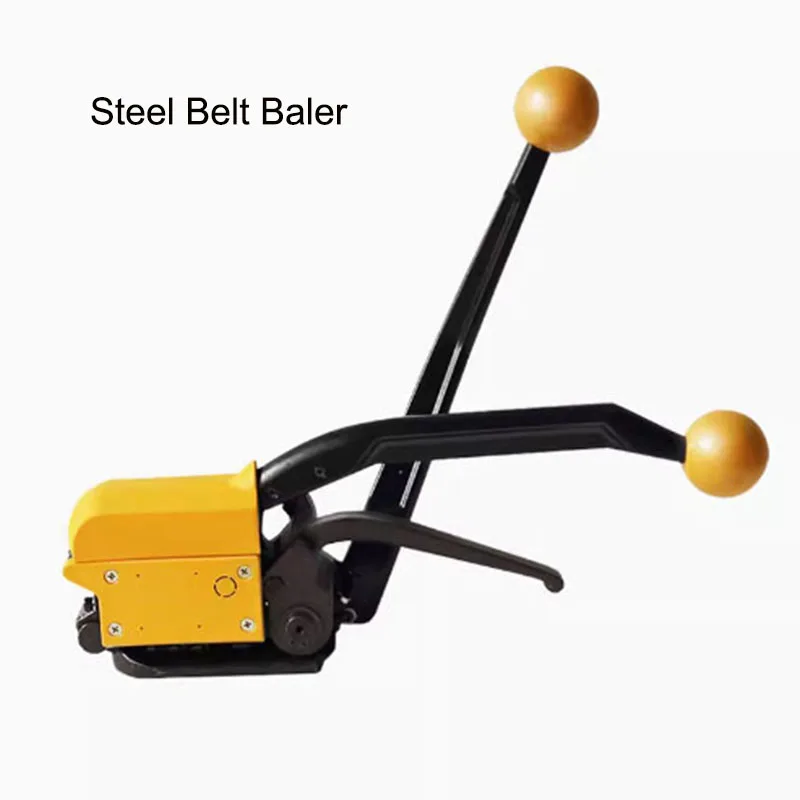 A333 Портативный Утюг стальной ленточный пресс-подборщик с ручной пряжкой, стальной ленточный переплет 13 мм/19 мм