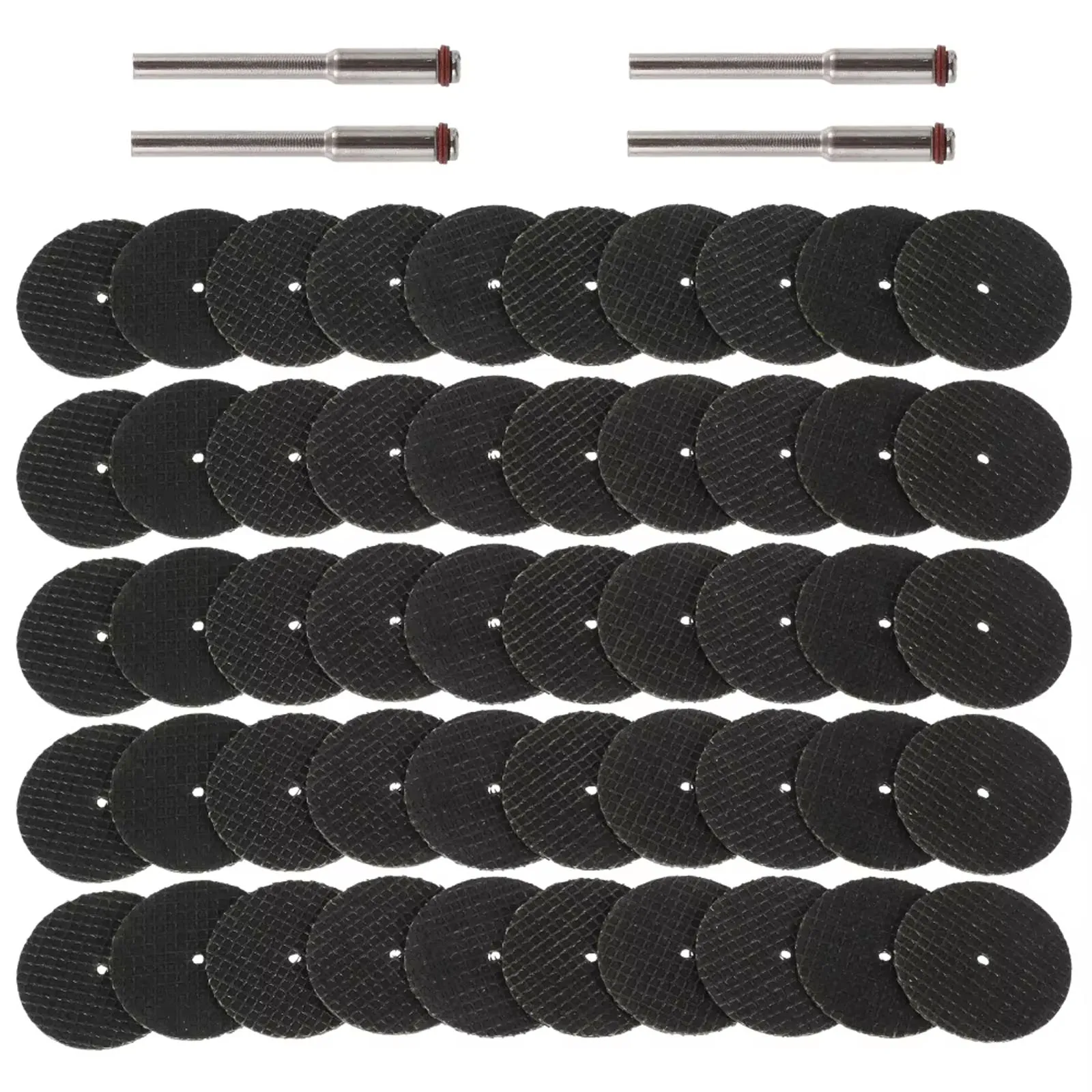 54PCS Abrasive Cutting Disc 32mm With Mandrels Grinding Wheels For Dremel Accesories Metal Cutting Rotary Tool Saw Blade