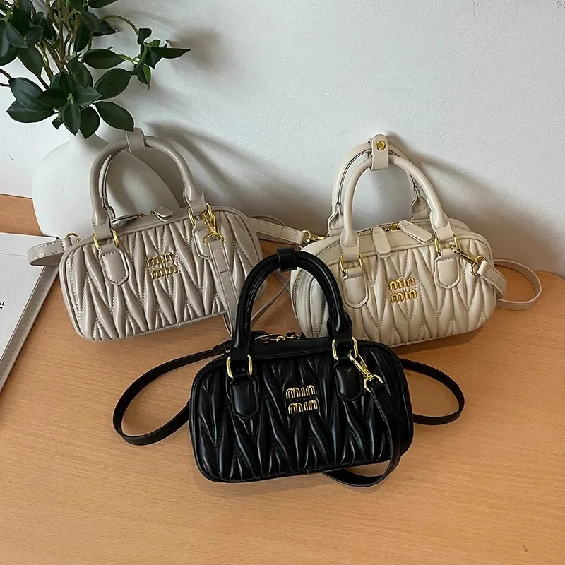 

Executive Style Designer Tote Bag Premium Leather Crossbody Shoulder Handbag Women's Luxury Brand Ladies Office Messenger Purse