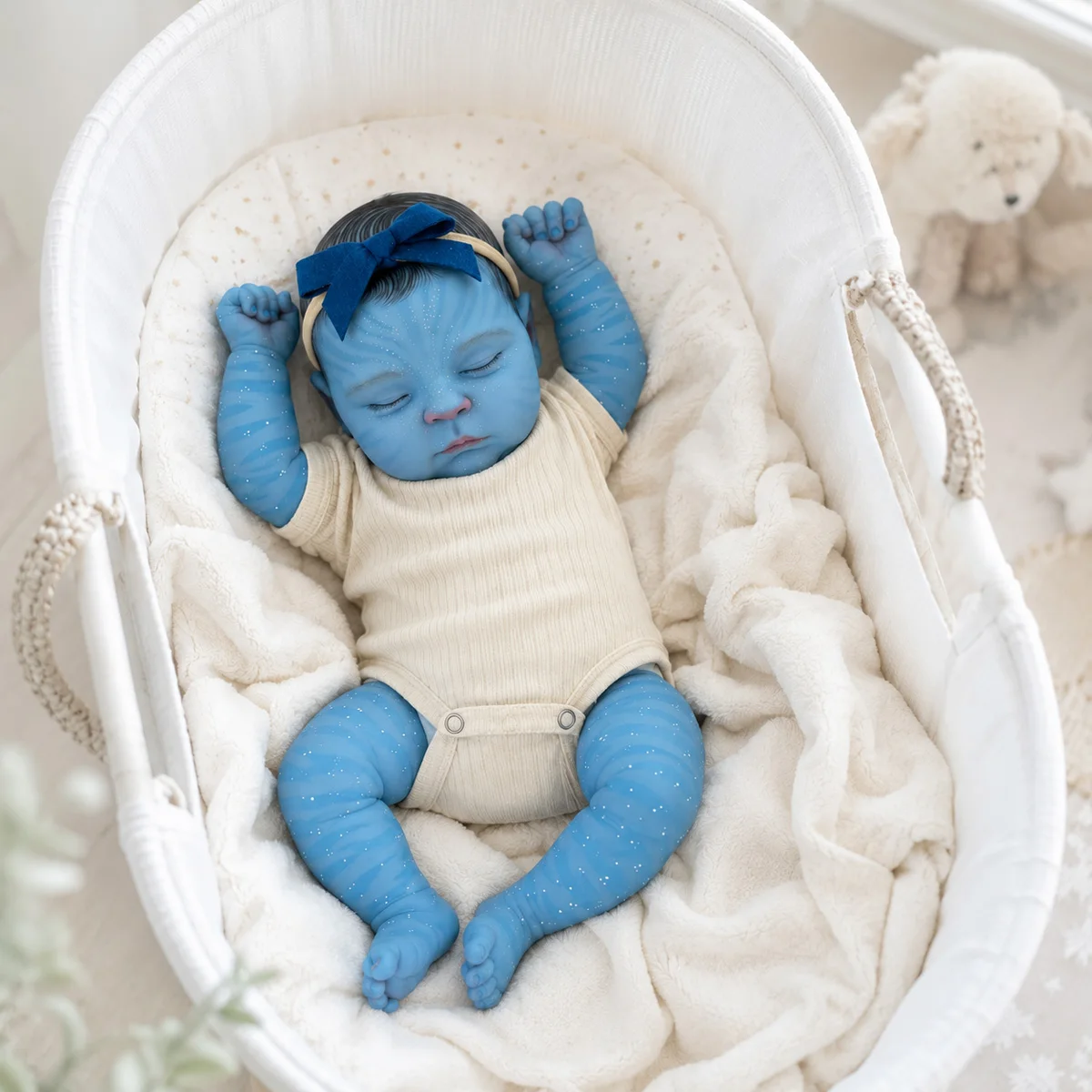 Muñeca Reborn JOYORA de 50 cm, tamaño de bebé recién nacido, muñeca hecha a mano de alta calidad, linda compañera de juegos para niños, regalo de cumpleaños y Navidad a la moda