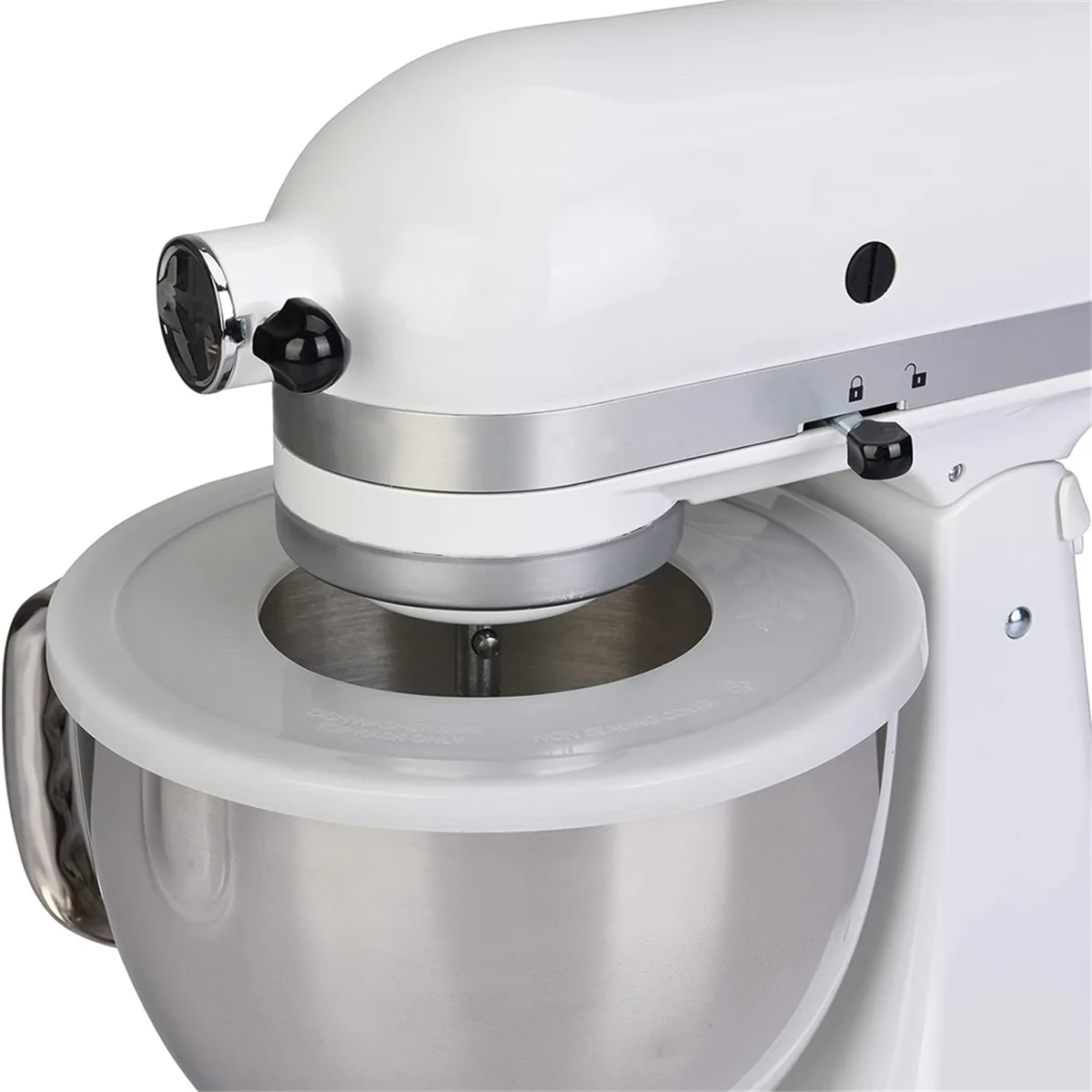 A74X 2 قطعة أغطية أوعية الخلاطات لـ KitchenAid 4.5-5 كوارت حامل الرأس المائل خلاطات أغطية الأوعية ملحقات أغطية حماية الرذاذ