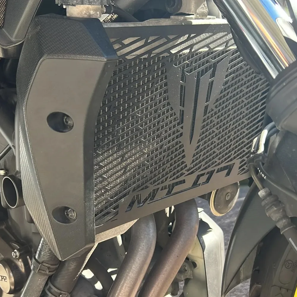 

Motorcycle Accessories For Yamaha MT07 MT-07 FZ-07 FZ07 2014-2024 2023 2022 2021 2020 2019 Radiator Guard Grille Cover Protector
