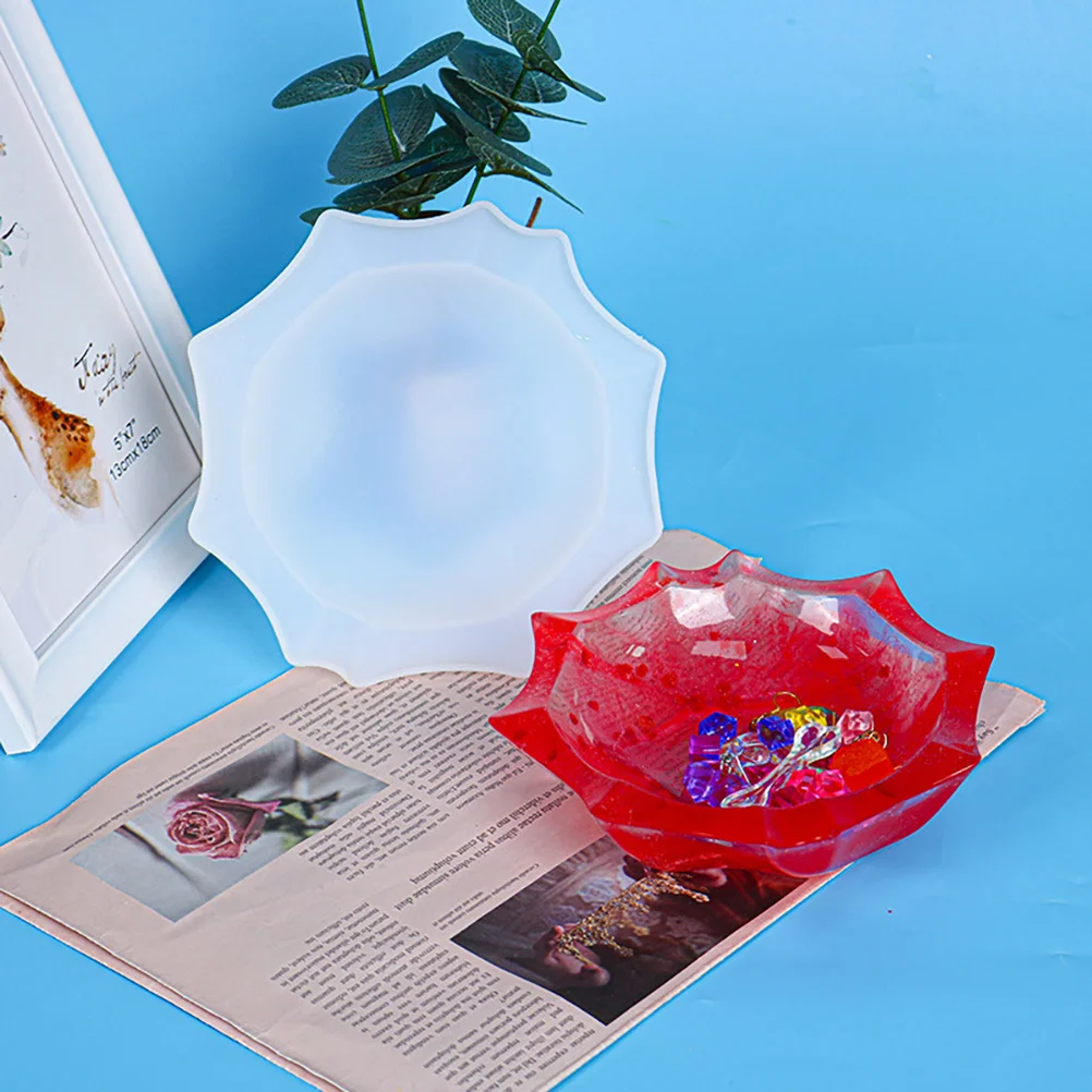 

Creative Resin Mold Set Jewelry Diy Silicone Moulds Durable Plate Storage Craft Epoxy Adornment Molds 120 Characters