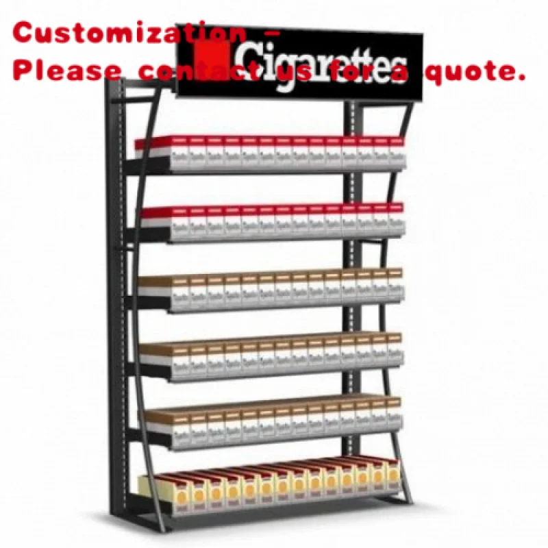 custom.Display Stand with Custom Design Retail Shop Display Rack Cabinet Sale Iron Customized Smoke Shop S