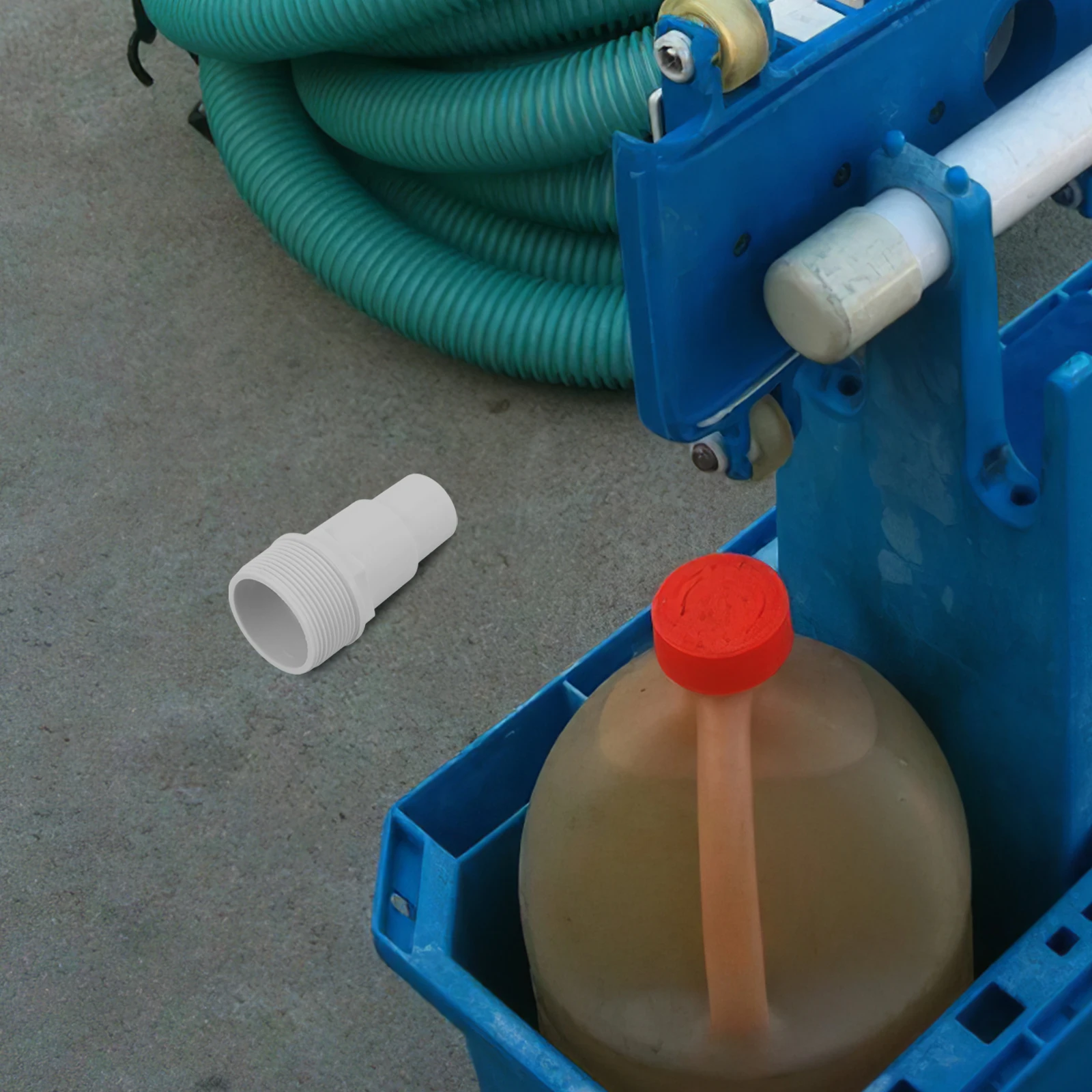 

Durable Plastic Hose Adapter Above Ground Pump Filter Connector Replacement Convenient Accessories