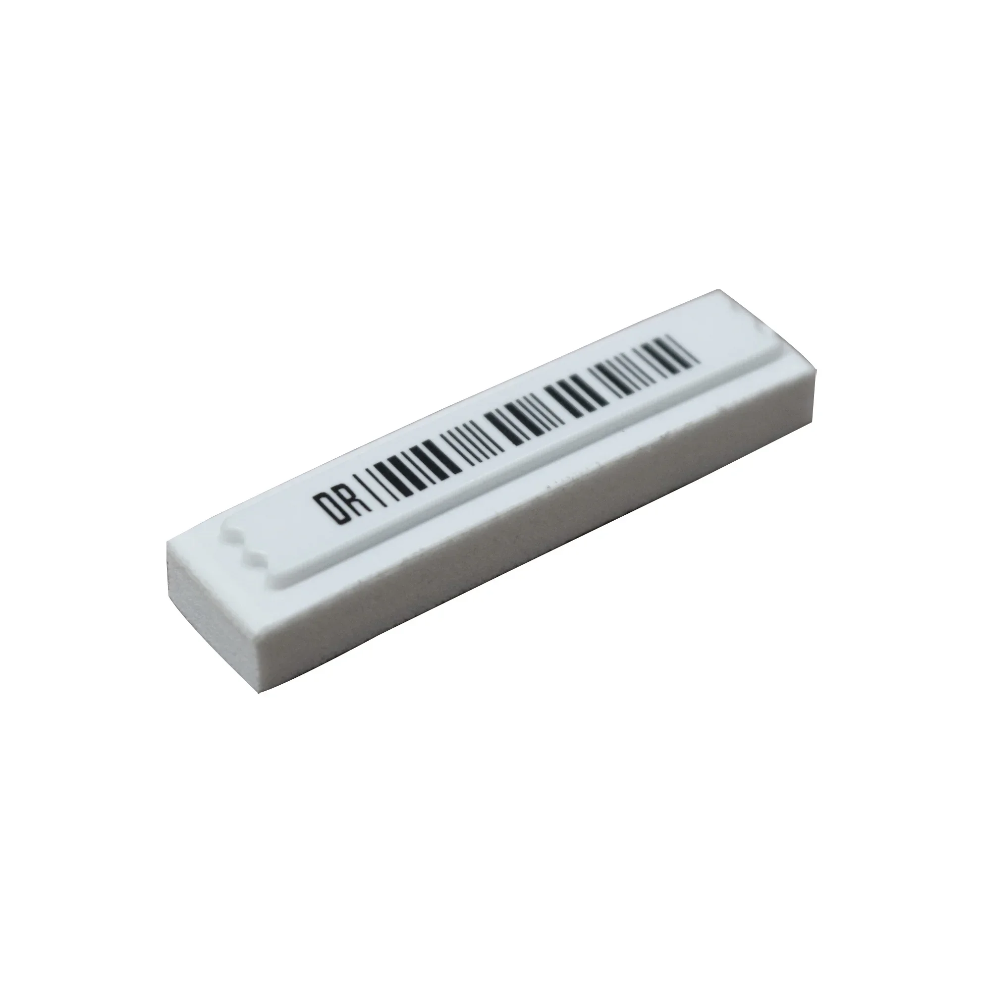 

Fashion e-Bit 45*11*7 mm White Anti-metal shield EAS system AM 58 KHz Bar code DR Soft Label Retail Anti-theft system Sticker