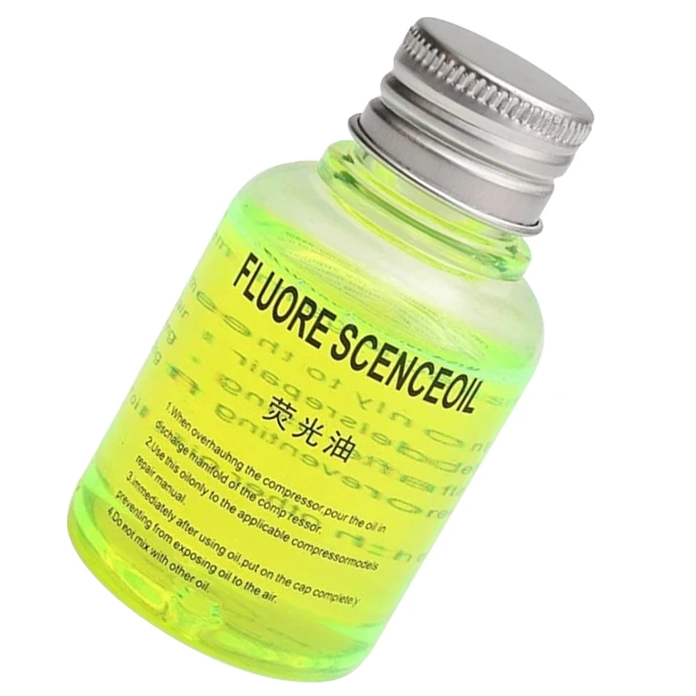 UV Dye Oil 60ML Car Air-Conditioning Fluorescent Oil Dye Air Conditioning Repair Tool for R134A R404A R22 R32 R410A Refrigerants