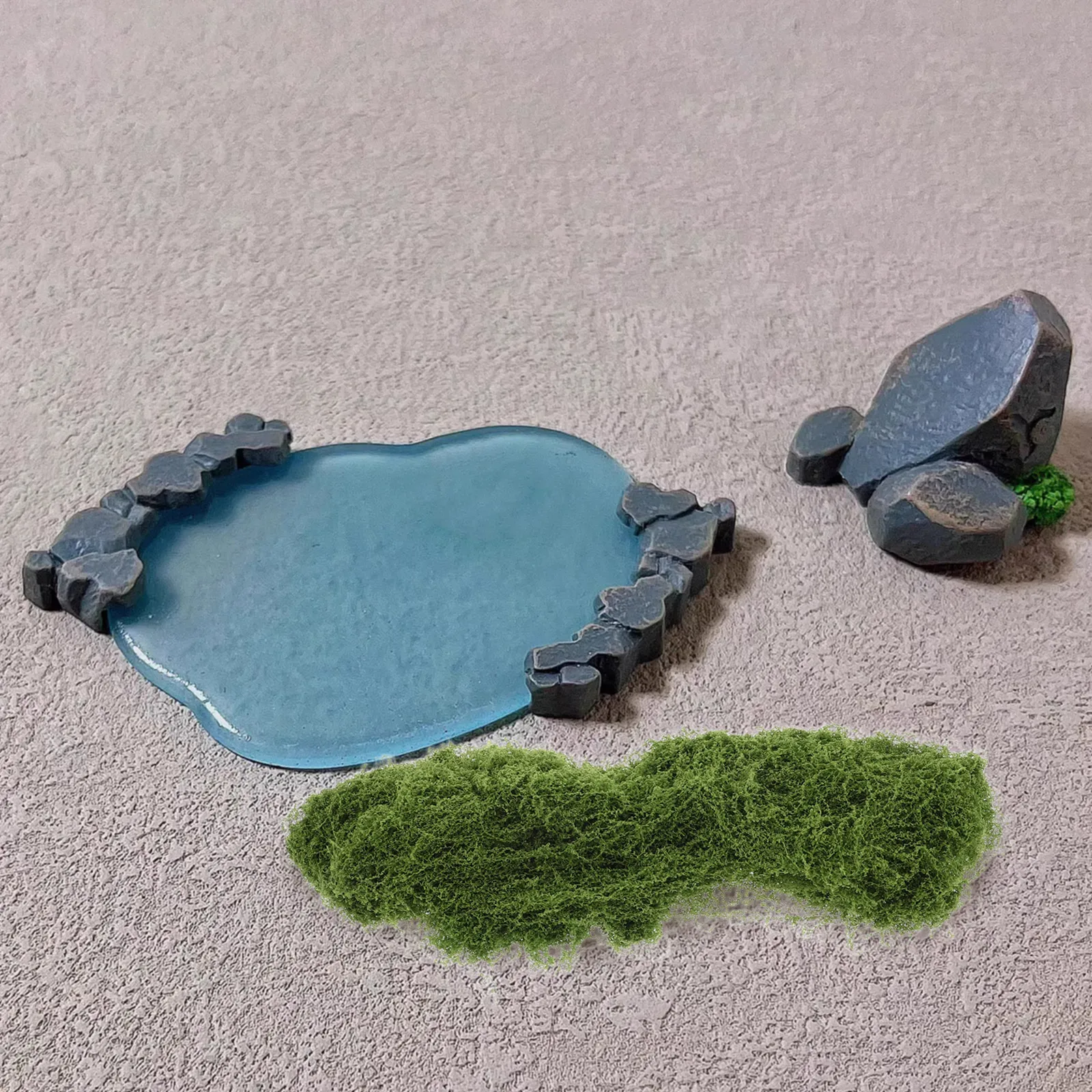 

Имитация мха, зеленые растения, бонсай, обеденный стол, искусственная центральная часть, трава, хлопок, искусственный для рукоделия