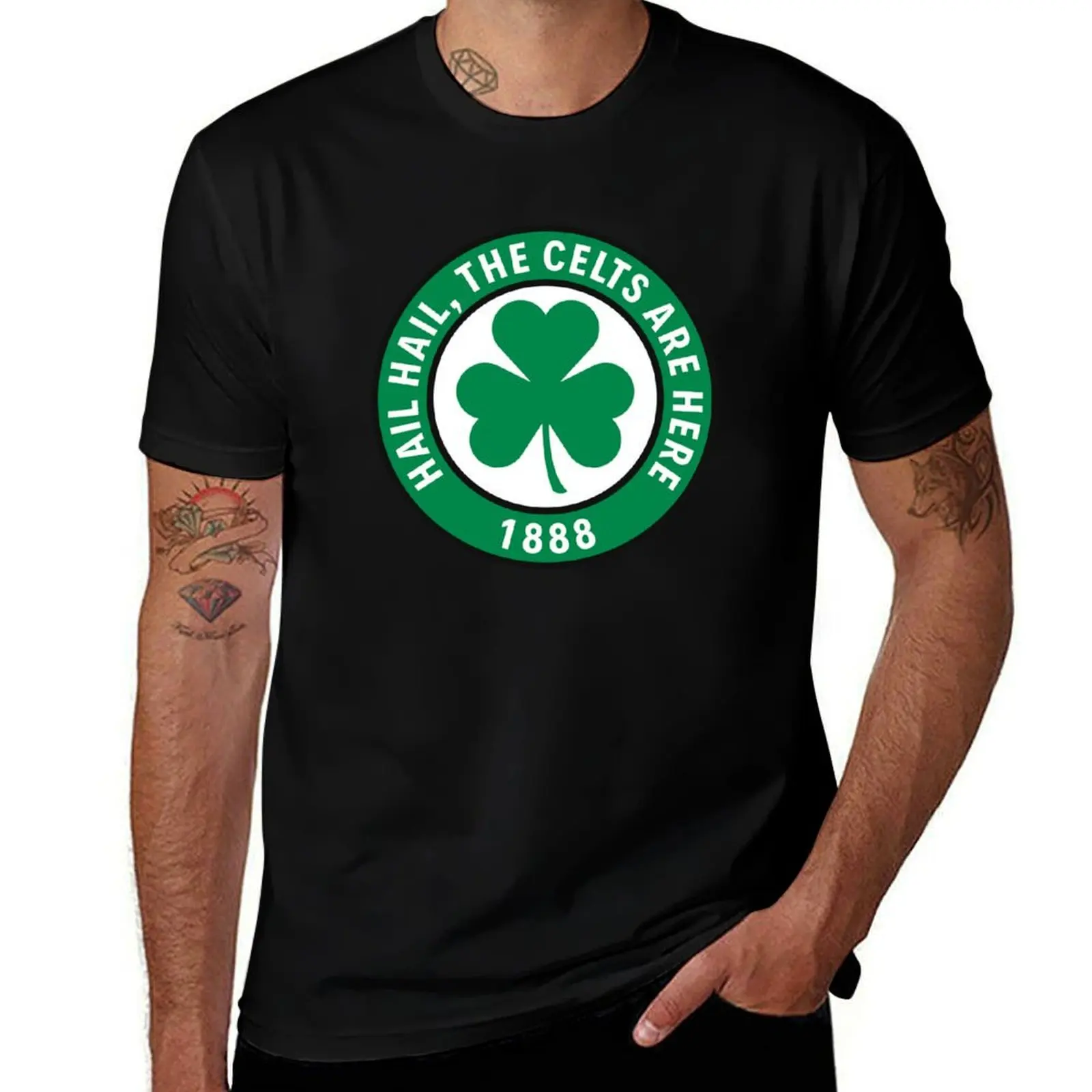 

Celtic - Hail Hail, The Celts Are Here T-Shirt graphic t shirts for man T-Shirt