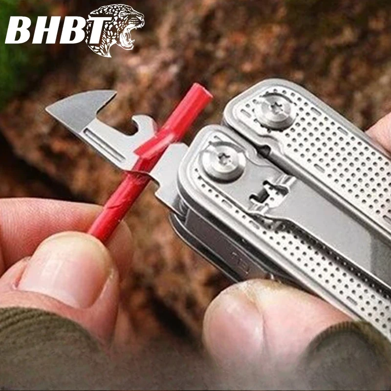 BHBT 25 in 1 Multitool Pliers EDC Pocket Knife Scissors Portable Outdoor Camping Survival Multi Tool with Bits Kit Multi-tool