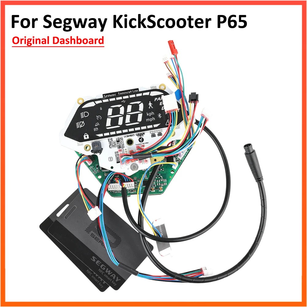 Original Dashboard for Segway Ninebot P65 P65U Electric Scooter KickScooter Display Screen Control Panel Spare Parts