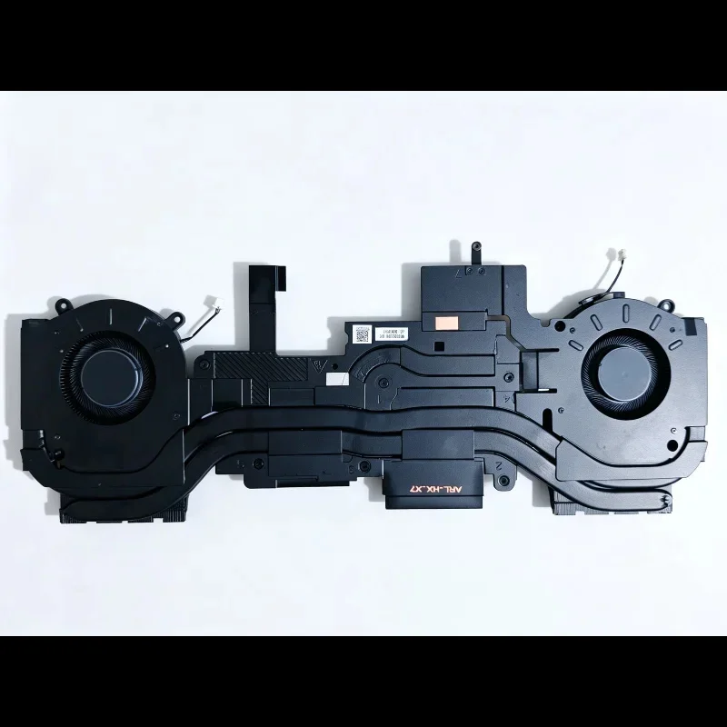 SS New Laptop CPU+GPU Radiator with fan set for Dell Alien cooling module heat sink 0PPJGM fan