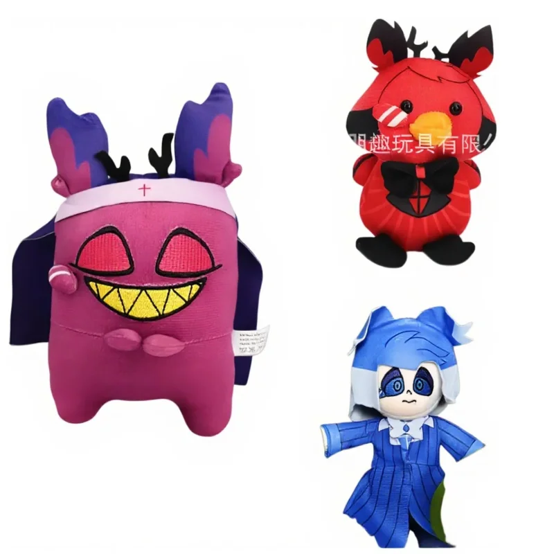 

Мягкая плюшевая игрушка Аластор из Hazbin Hotel, 20 см, три стиля, для детей, фанатов, косплея, подарков на день рождения, праздников, Рождества, коллекционирования