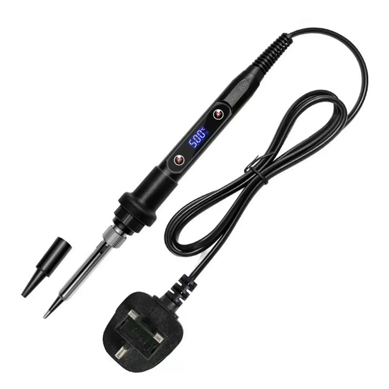 1 قطعة تمديد الشعر الرقمي الحديد لتثبيت نصائح الكيراتين الصغيرة وصلات شعر مهنة صالون الشعر خيوط أدوات الترابط #3