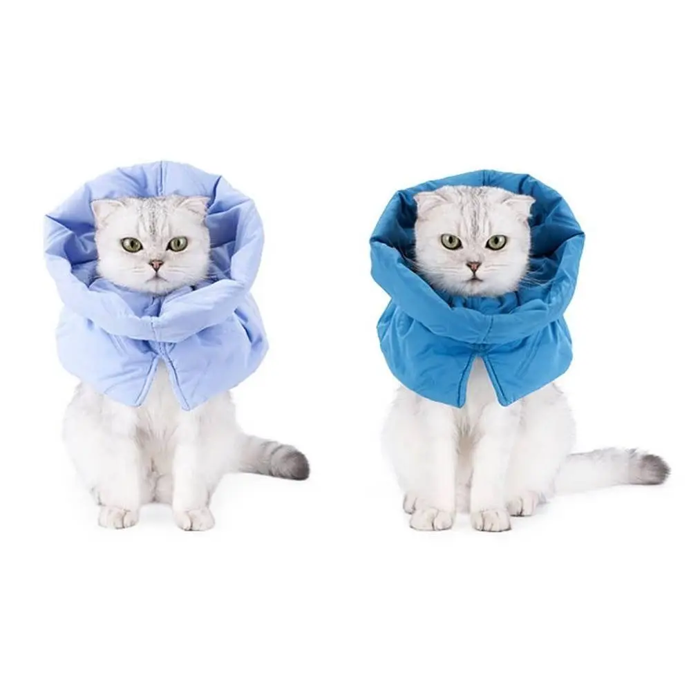 لطيف الحيوانات الأليفة طوق الرقبة واقية مريحة القط الإليزابيثية طوق قابل للتعديل الحيوانات الأليفة الملحقات E مخروط طوق الحيوانات الأليفة بعد الجراحة
