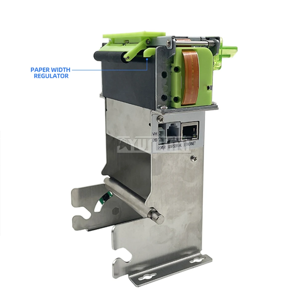 80mm embedded thermal belt cutter self-service equipment ticket Net floor weighbridge weighing slip high-speed printer