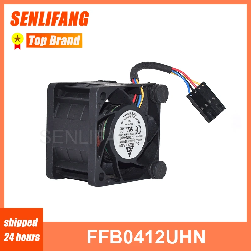 T705N-A004028 ben provato 40MM 12V 0.81A quattro linee dispositivo di raffreddamento per la ventola di raffreddamento di grande potere del fan del server