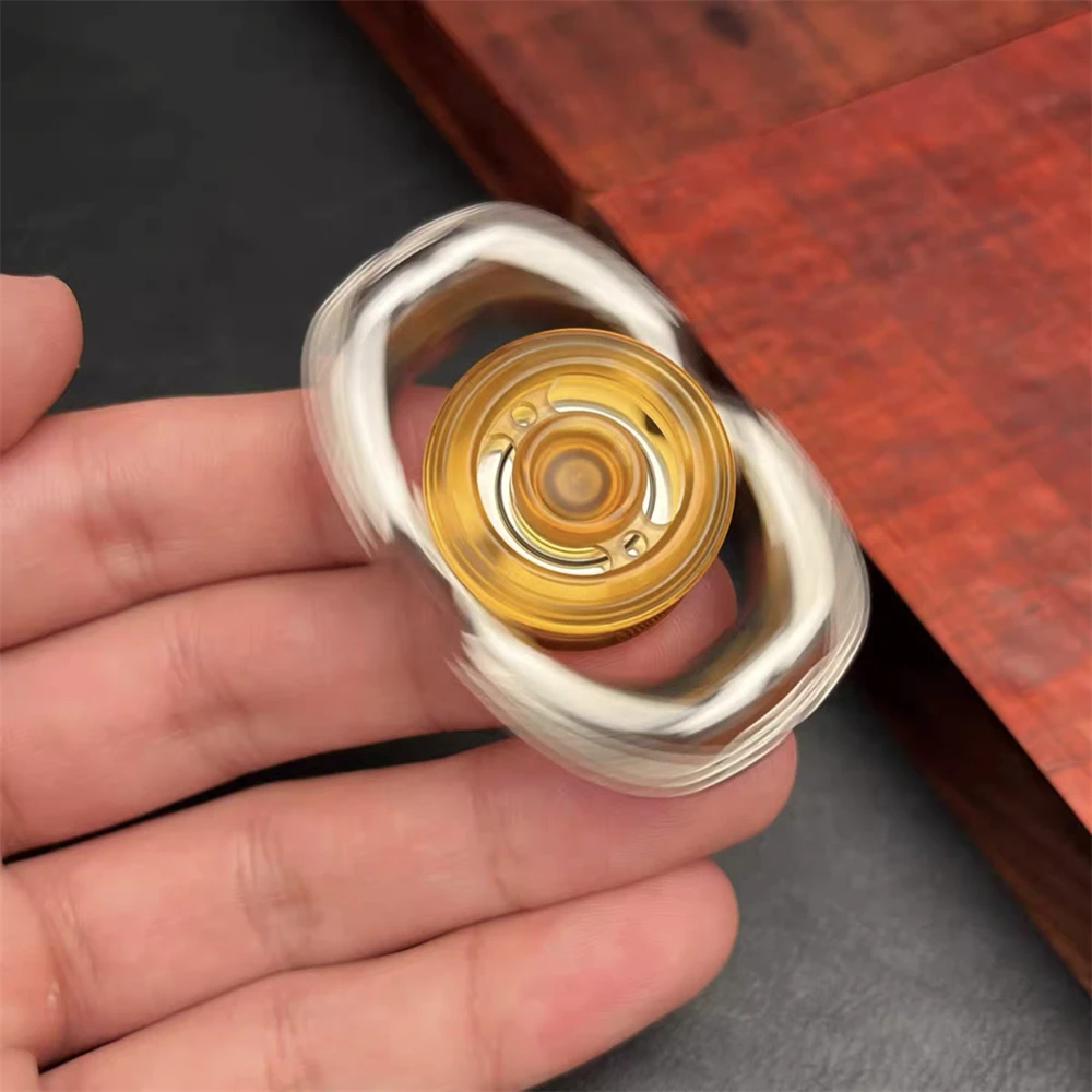 Obsidian acier inoxydable EDC Fidget Spinner Fidget curseur Anti-Stress jouets tdah soulagement de l'anxiété Focus sensoriel Fidgeting jouets